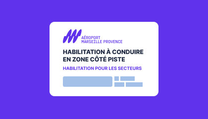 Permis piste